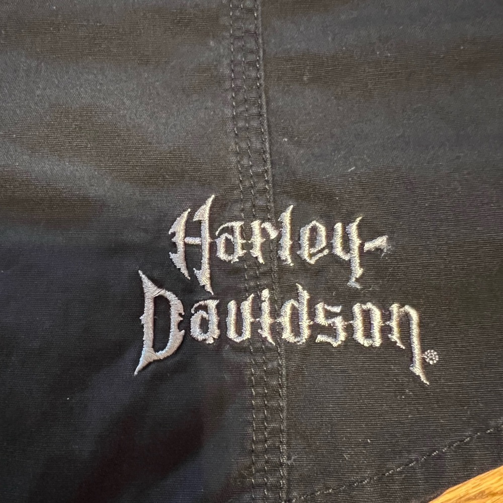 Harley-Davidson® RARE VINTAGE FIND‼️ Super Sexy Lace-Up Halter Top- Large ❤️🔥 - Picture 7 of 12